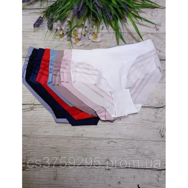 Трусики з мікрофібри в смужки 