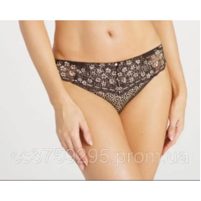 Трусики з мікрофібри з мереживом безшовні позаду