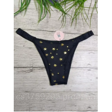Трусики танга в золоті крижинки