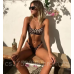 Купальник топ з чашками та трусики бразильяни з завищеними боками ✨