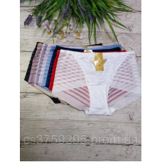 Трусики шортики з мікрофібри в смужки 