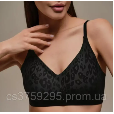 Бюстгалтер безшовний леопардовий