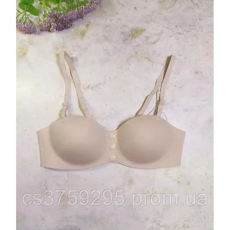 Бюстгалтер балконет без кісточок, на кнопках застібка спереді ✨