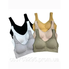 Топ на широких бретелях 