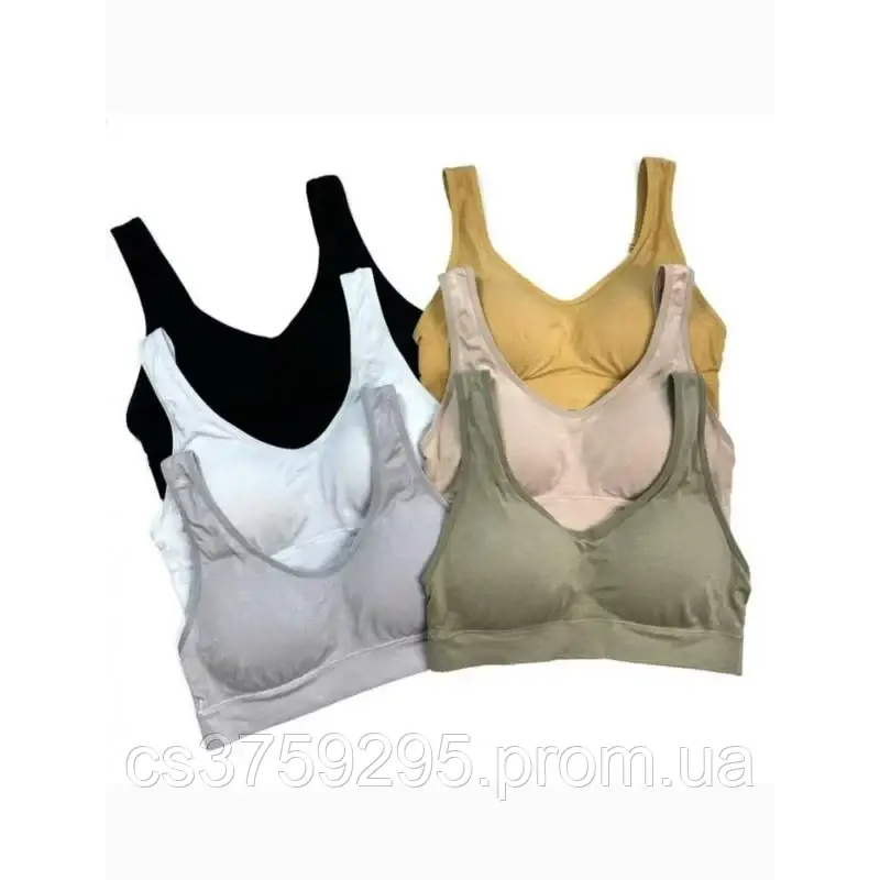 Топ на широких бретелях 