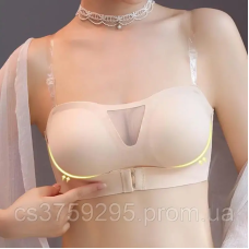 Бюстгалтер топ безшовний балконет 