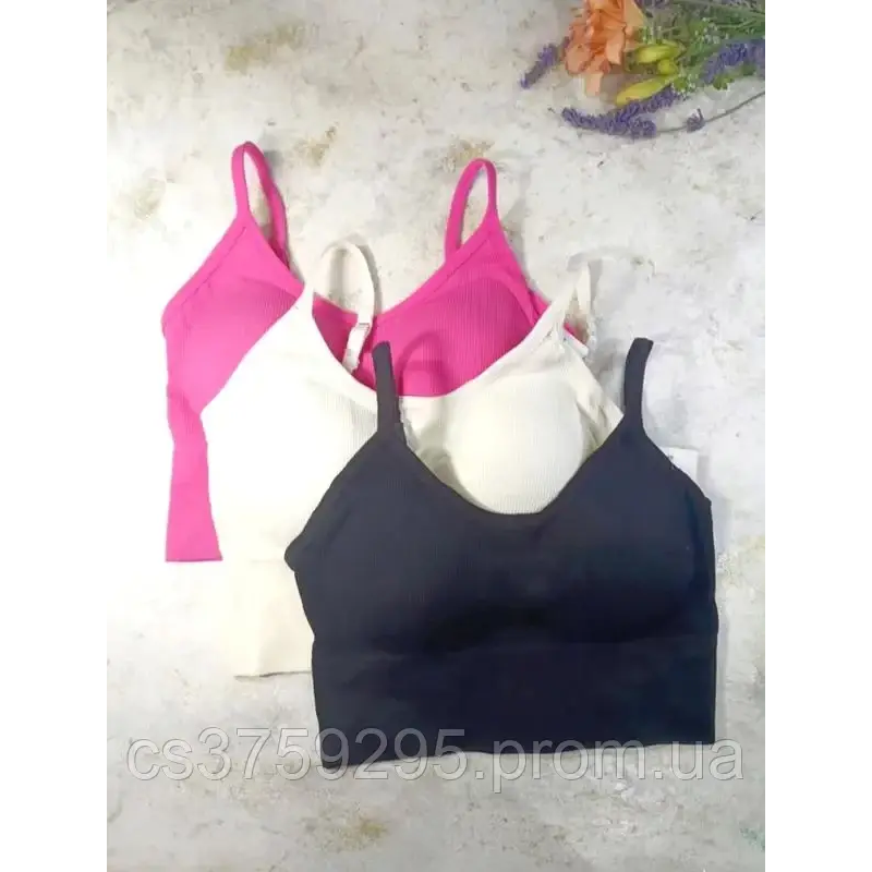 Топ подовжений з чашками 