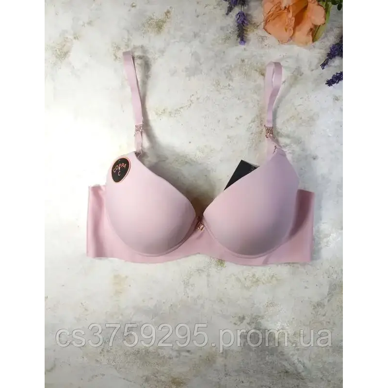 Бюстгалтер на кісточках з безшовним широким поясом 