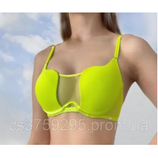 Бюстгалтер з невеликим корректором та сіточкою 