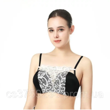 Мереживо з“ємне на декольте з застібками