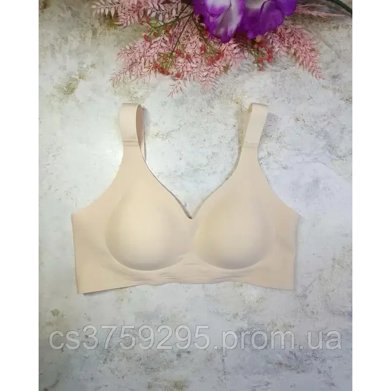 Бюстгалтер - топ з мікрофібри комфорт на широких брителях