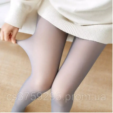 Легінси з ефектом голих ніжок на байці