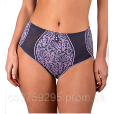 Трусики шовковисті сіро рожеві