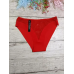 Трусики бразиліани безшовні з вставками сіточки