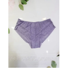 Труси и з мікрофібри з мереживом 