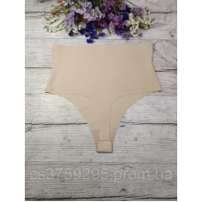 Утяжка висока стринги з мікрофібри L