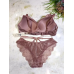 Комплект  бюстгалтер та трусики мокка