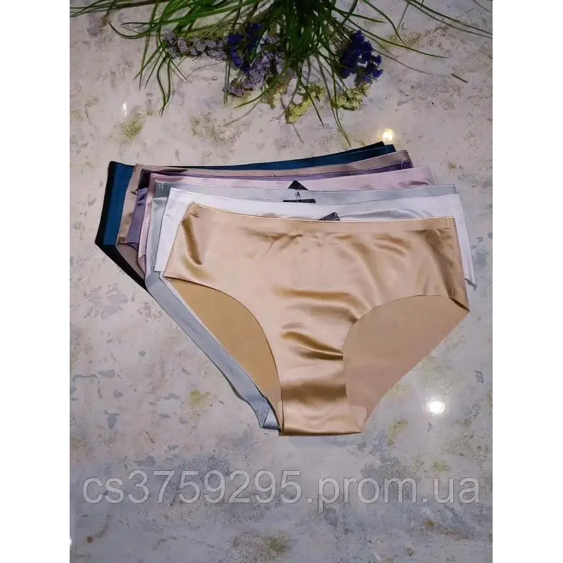 Трусики безшовні атлас стрейч 