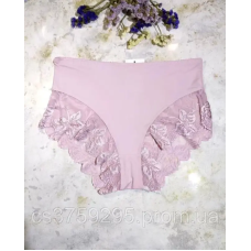 Трусики з мікрофібри з мереживом