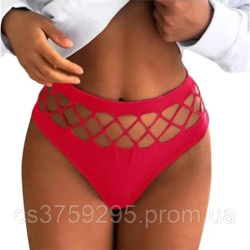Стринги безшовні з сіточкою 