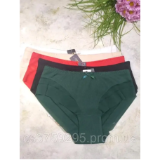 Трусики з бавовни в смужки 