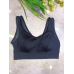 Топ зі з“ємними чашками на широких брителях з сіточкою 