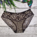 Трусики з мікрофібри з мереживом безшовні позаду