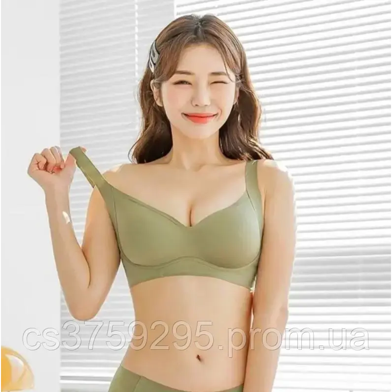 Бюстгалтер - топ формований на широких брителях та зі з“ємними чашками